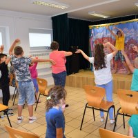 Zobacz w powiększeniu: Teatr „Blaszany Bębenek” Szkoła Pana Kleksa - Świetlica Baranów (18)